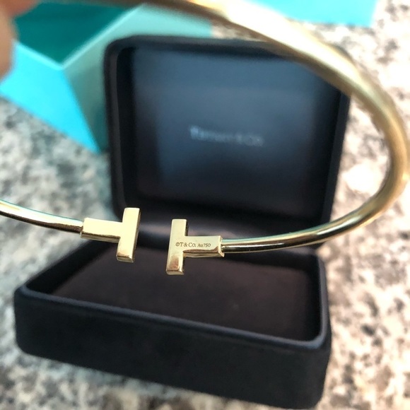 SOLD Tiffany wire T bracelet thicker version - Picture 5 of 6